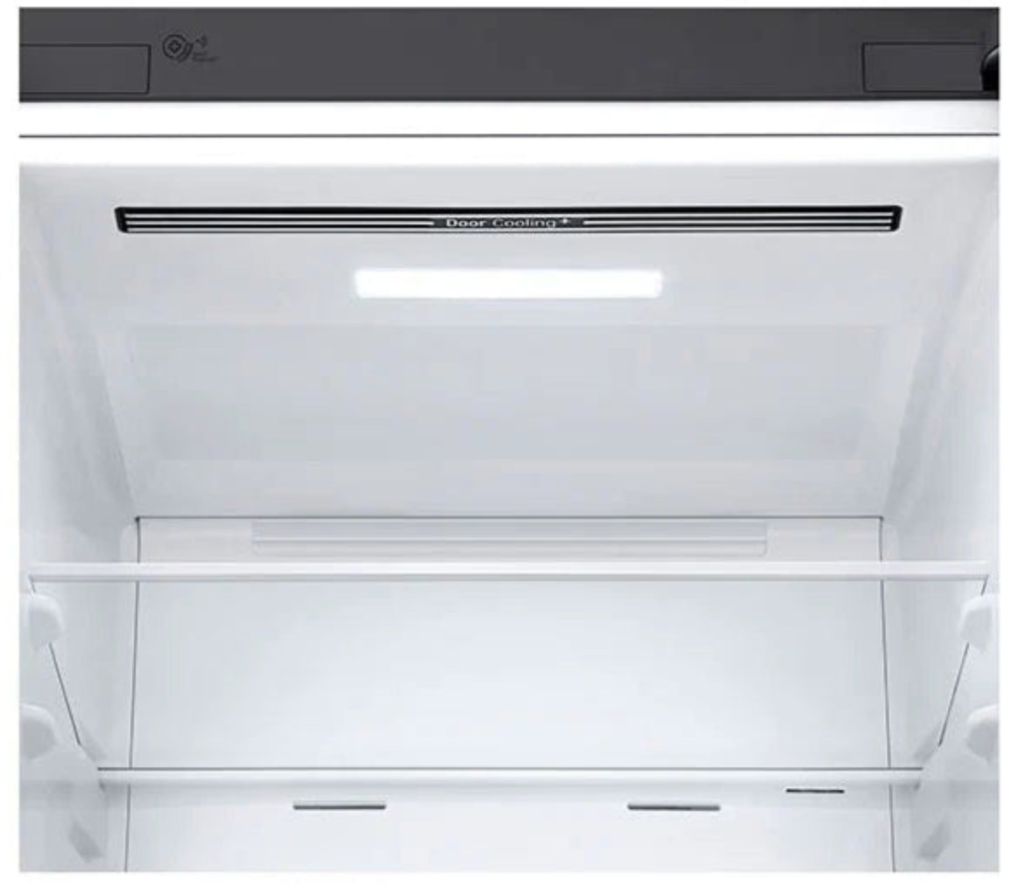 LG 374L Fridge Freezer Platinum Silver GC-B459NLXM