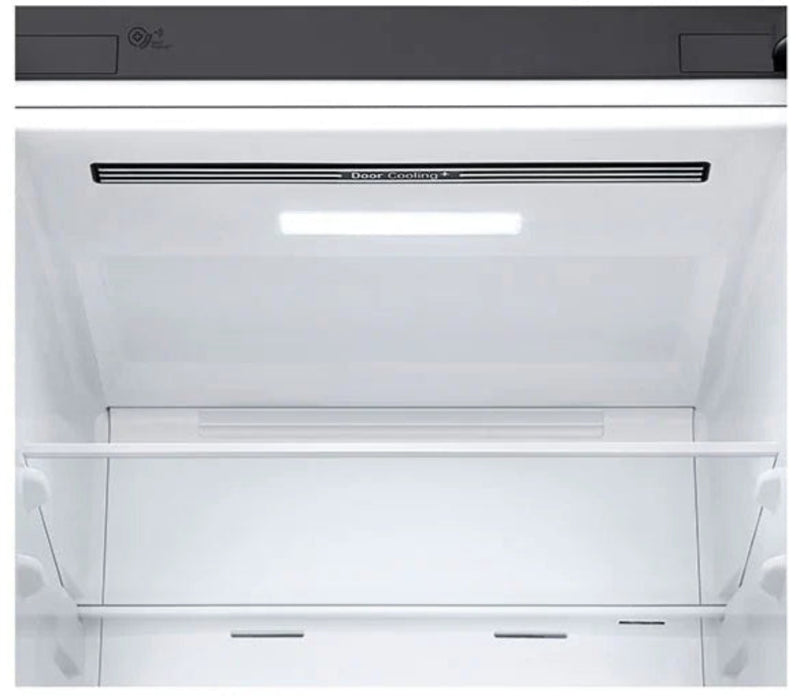 LG 374L Fridge Freezer Platinum Silver GC-B459NLXM-6