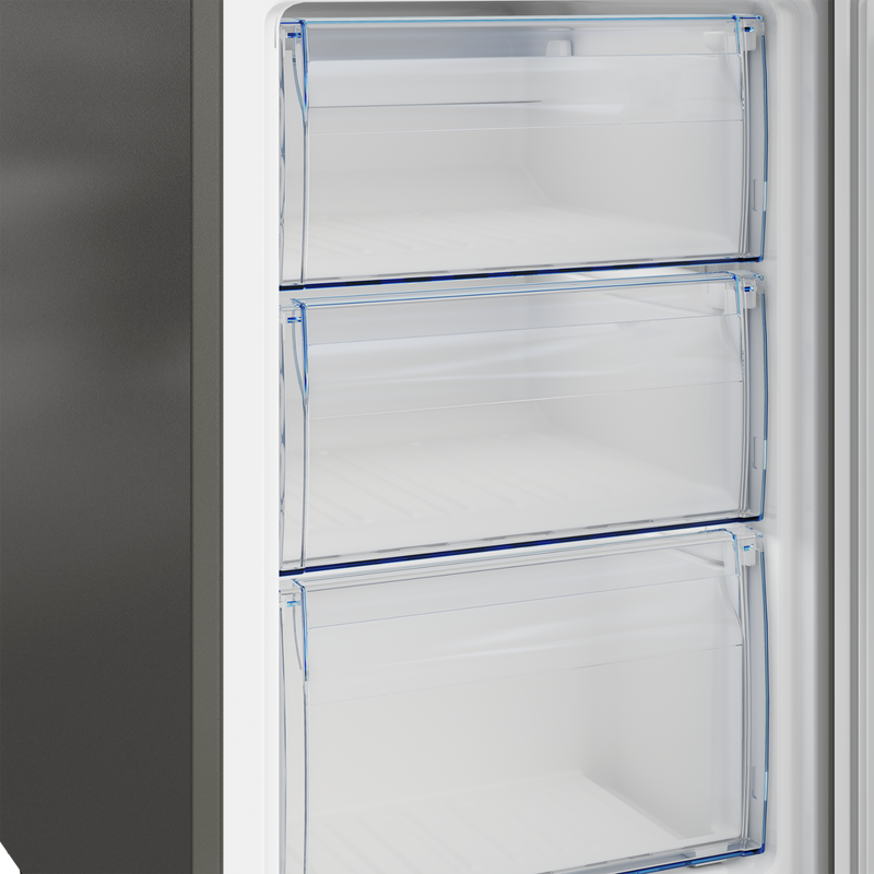 Defy 210L Fridge Freezer Metallic DAC363-9