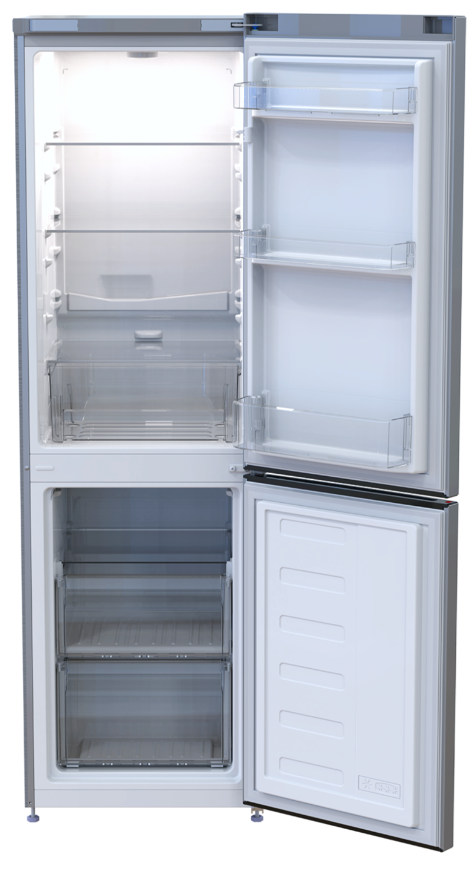 Defy 210L Fridge Freezer Metallic DAC363-6