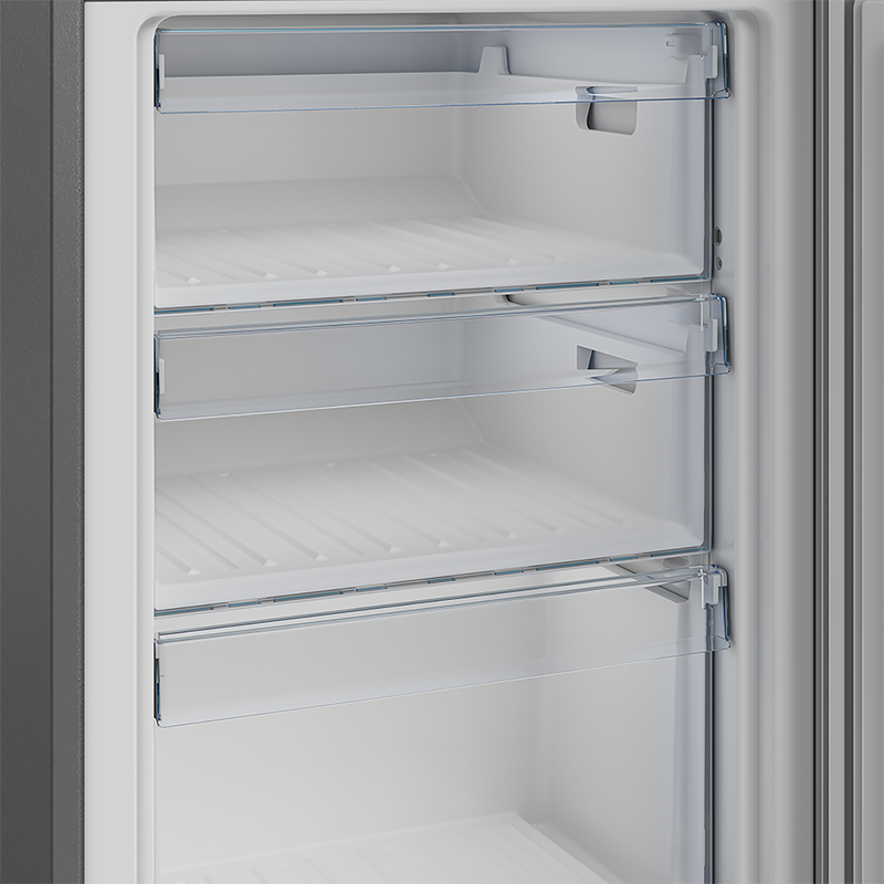Defy 228L Fridge/Freezer Metallic DAC447-7