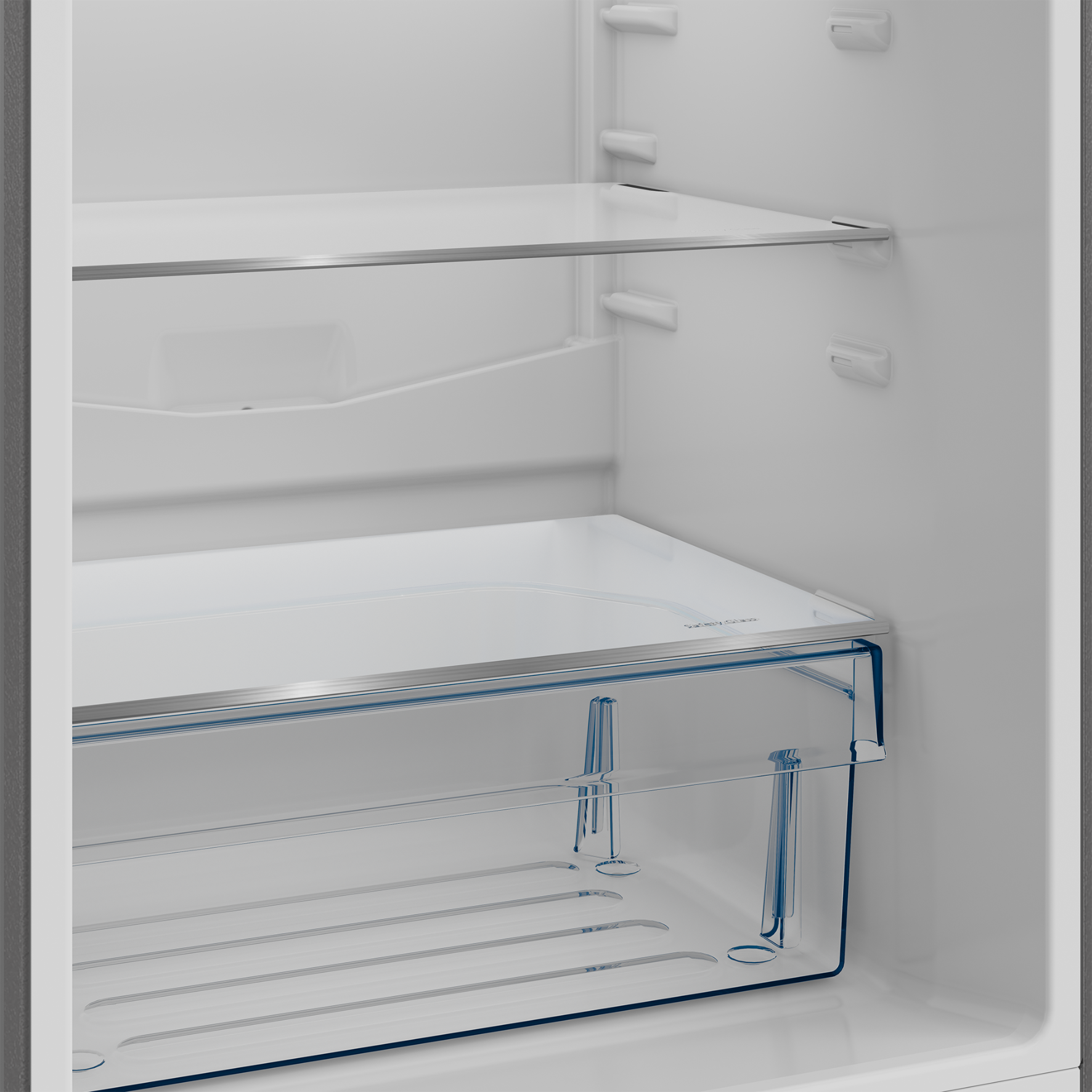 Defy 226L Fridge/Freezer Metallic DAC449