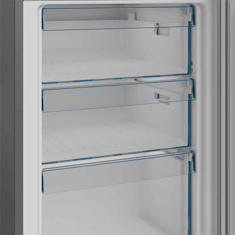 Defy 226L Fridge/Freezer Metallic DAC449-5