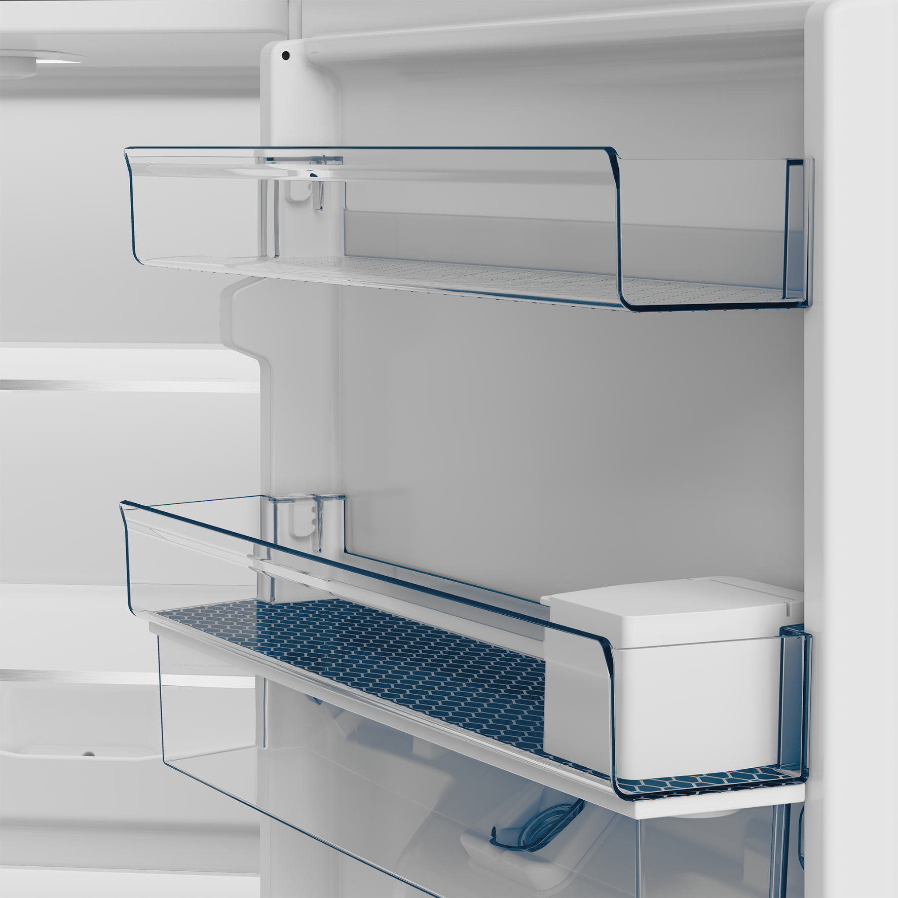 Defy 226L Fridge/Freezer Metallic DAC449