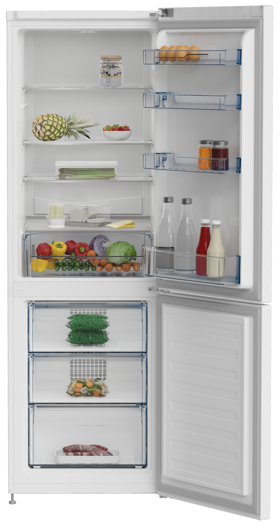 Defy 350L Fridge/Freezer White DAC621-3
