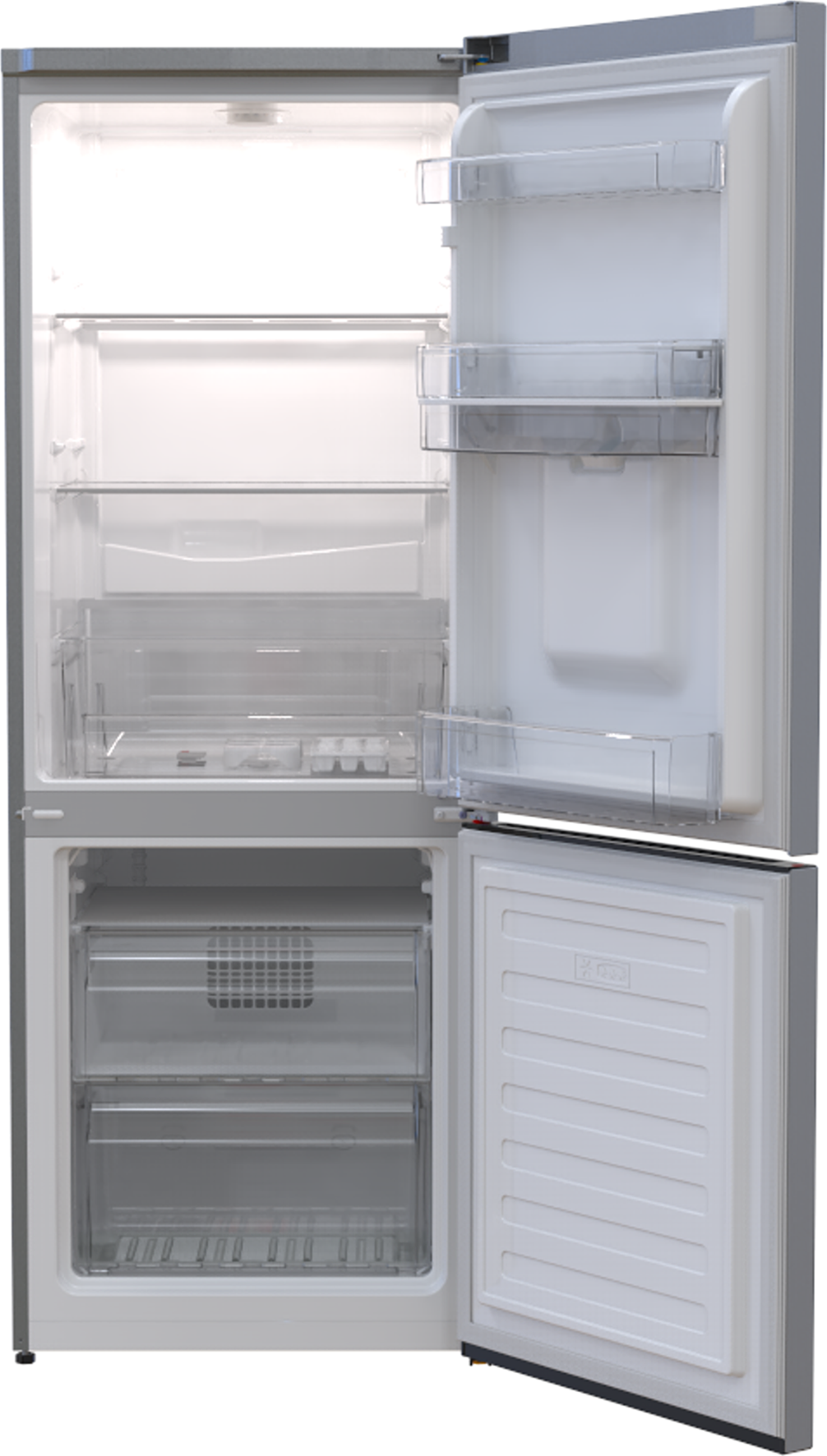 Defy 301L Fridge/Freezer Metallic DAC632