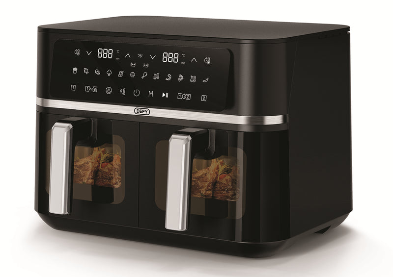 Defy 8.4L Digital Dual Basket Air Fryer DAF6386DBD-1