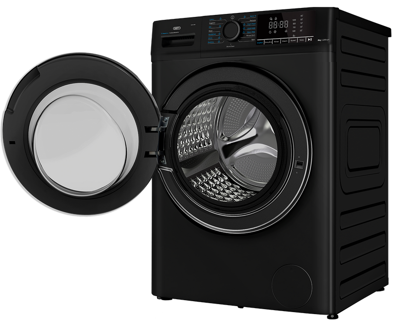 Defy 8kg Front Loader in Midnight Black DAW408B-4