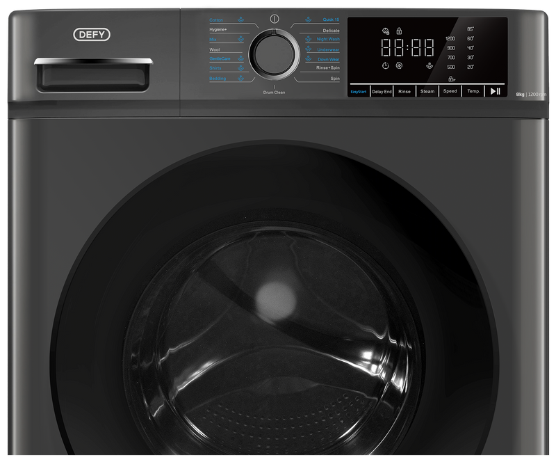 Defy 8kg Front Loader in Manhattan Grey DAW408-5