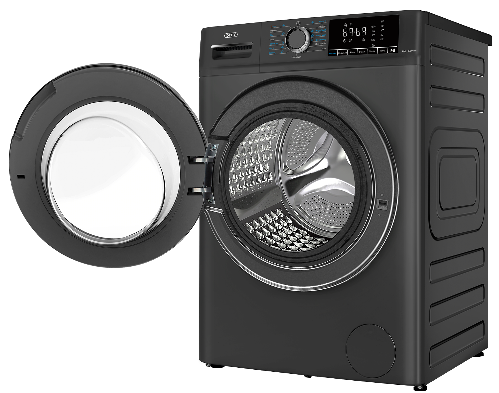 Defy 8kg Front Loader in Manhattan Grey DAW408
