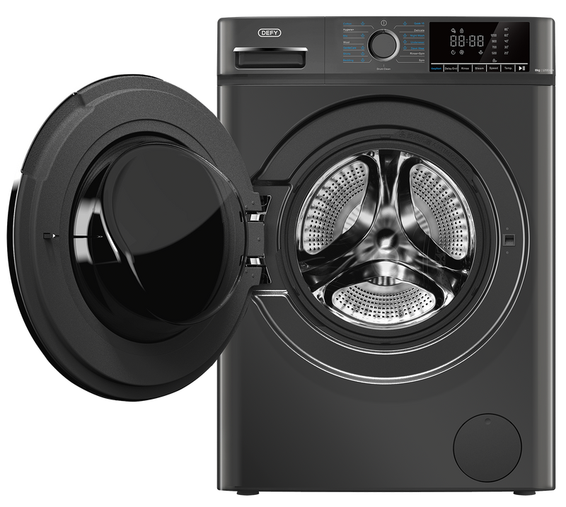 Defy 8kg Front Loader in Manhattan Grey DAW408-4