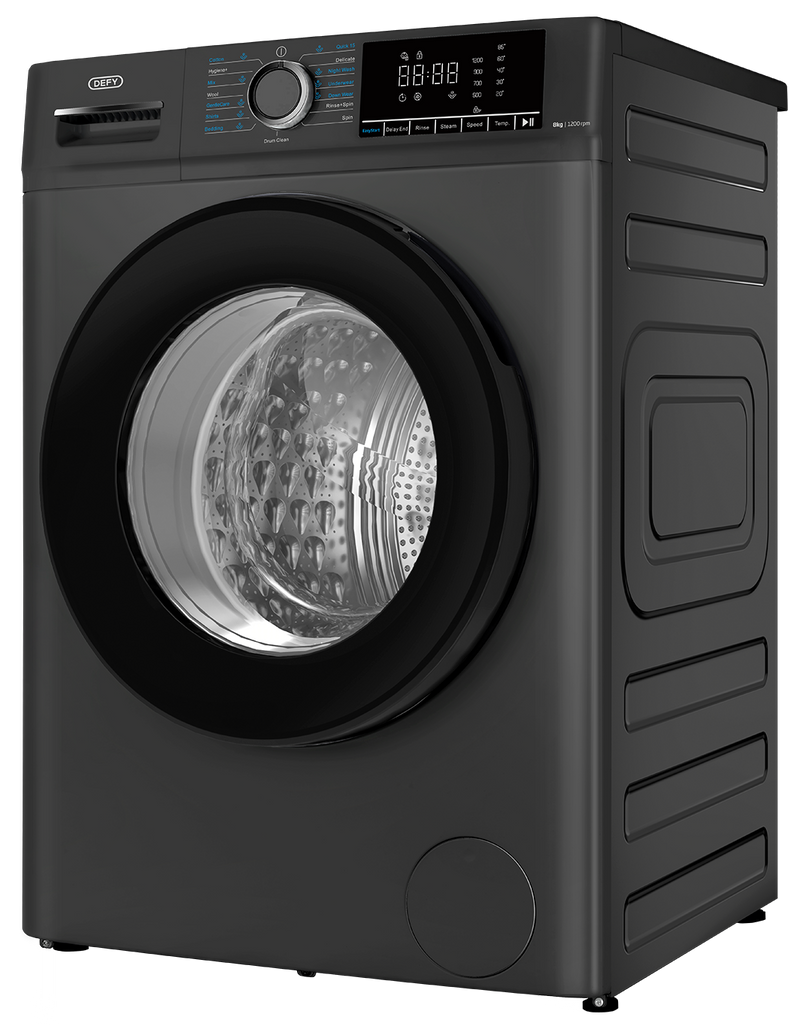 Defy 8kg Front Loader in Manhattan Grey DAW408-3