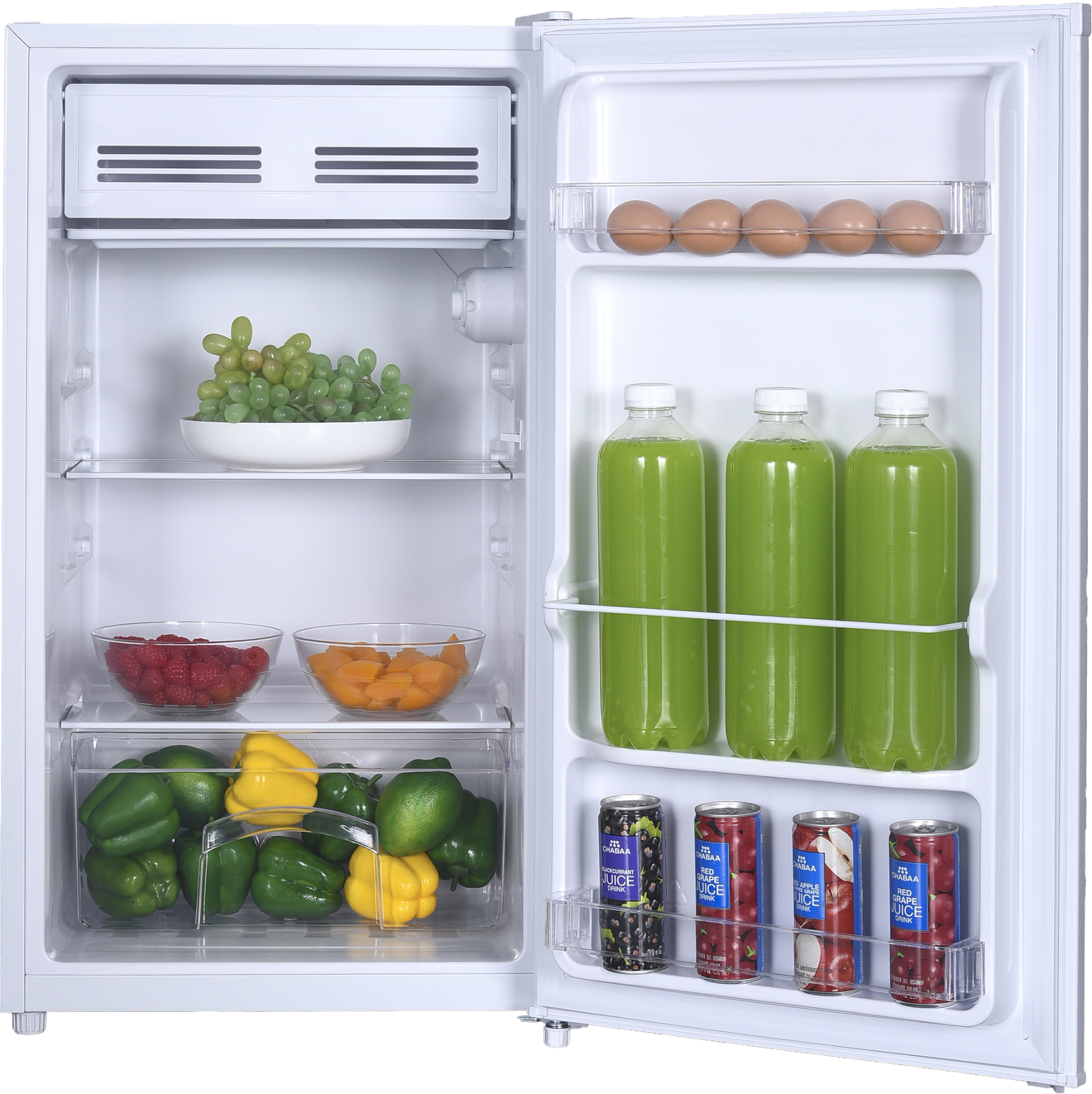 Defy 90L Single Door Bar Fridge White DBF90W-2