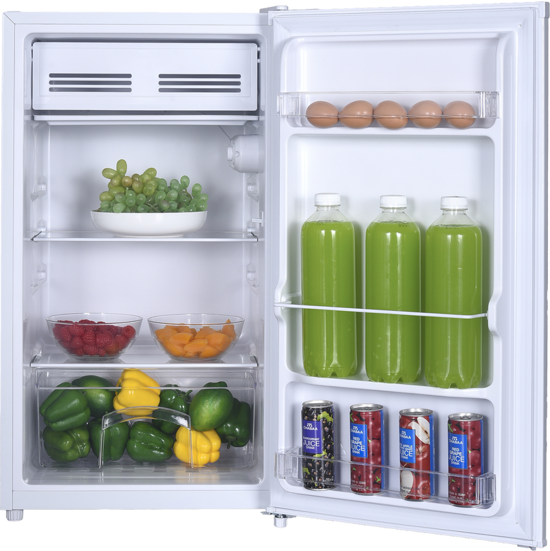 Defy 90L Single Door Bar Fridge White DBF90W-2