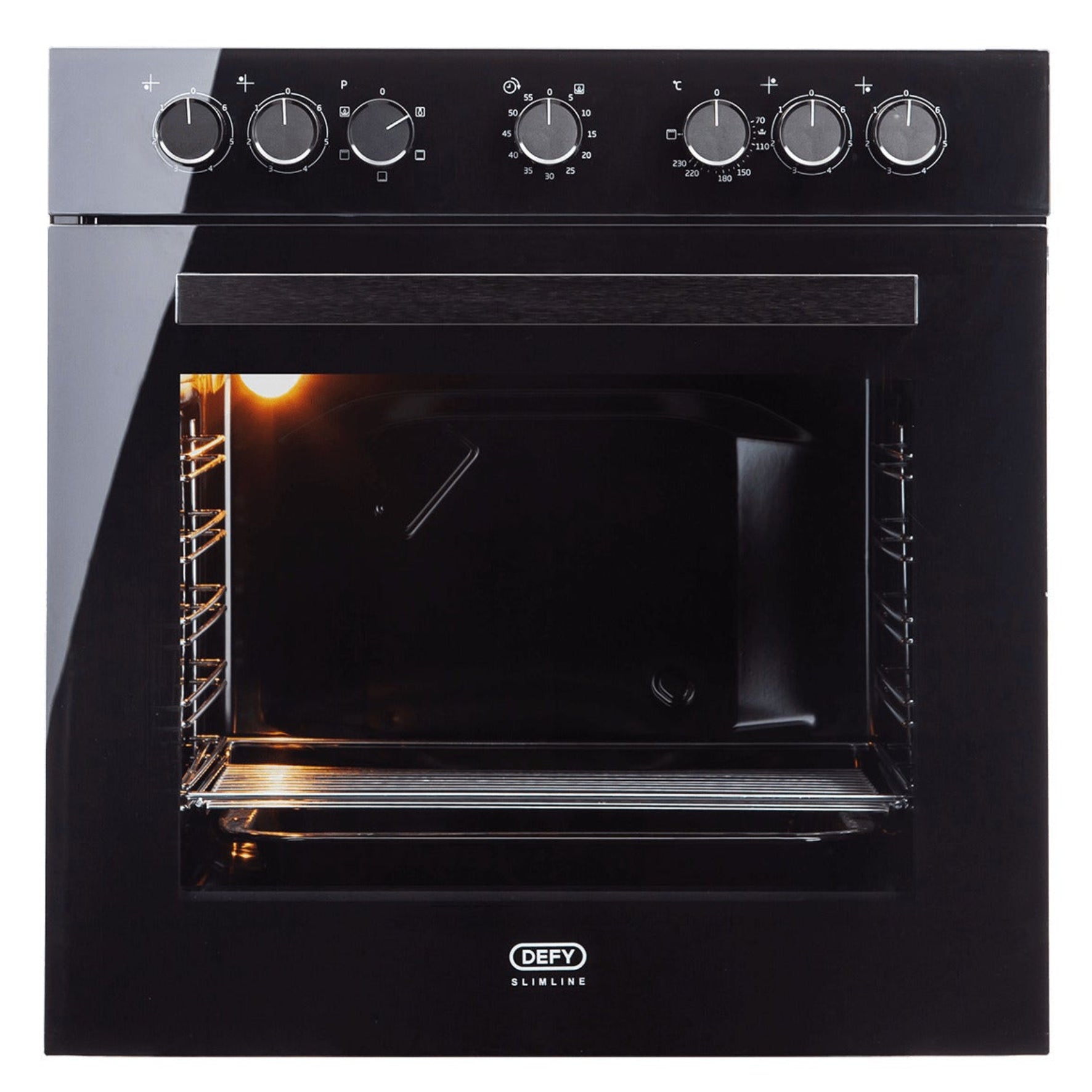 Defy Built In Oven Black DBO482-1