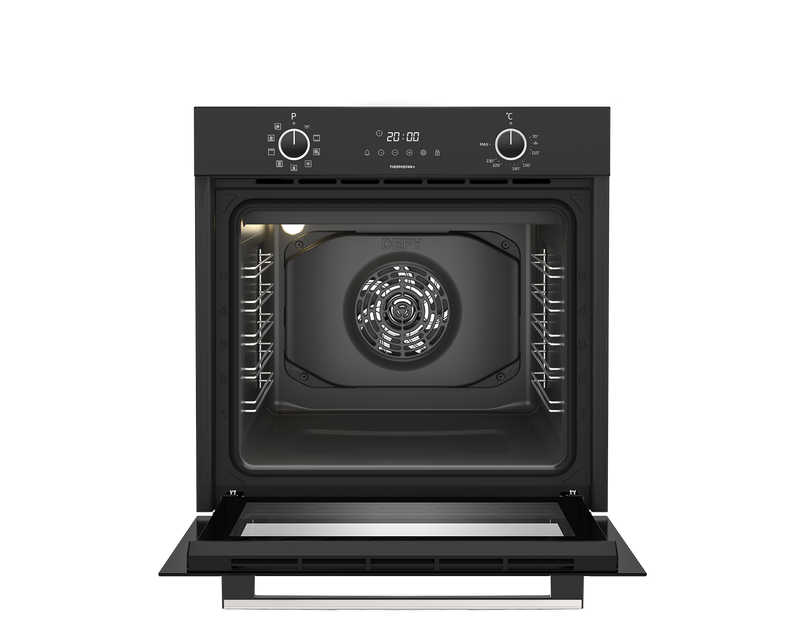 Defy 60cm Built-In Oven with Thermofan+ Black DBO689-2