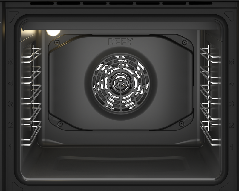 Defy 60cm Built-In Oven with Thermofan+ Black DBO689-3