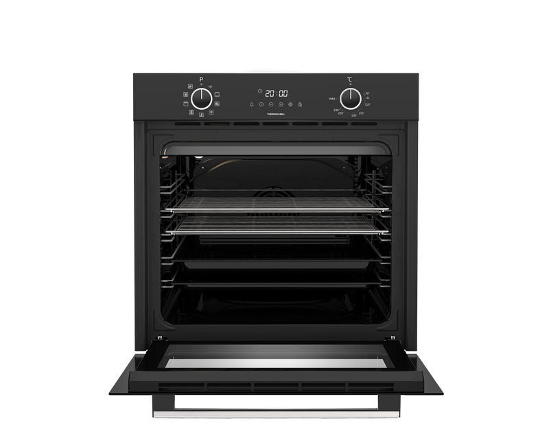 Defy 60cm Built-In Oven with Thermofan+ Black DBO689-6