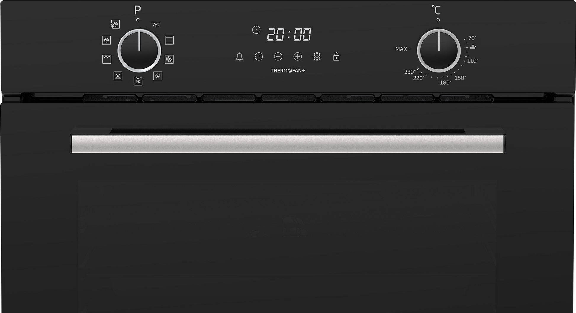 Defy 60cm Built-In Oven with Thermofan+ Black DBO689-5