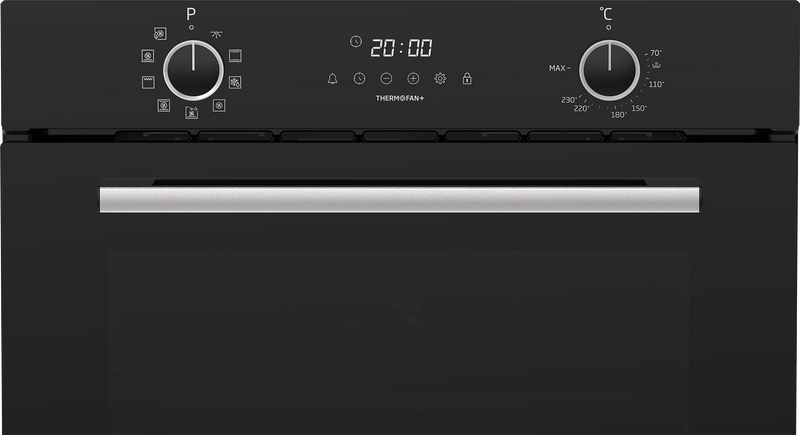 Defy 60cm Built-In Oven with Thermofan+ Black DBO689-5