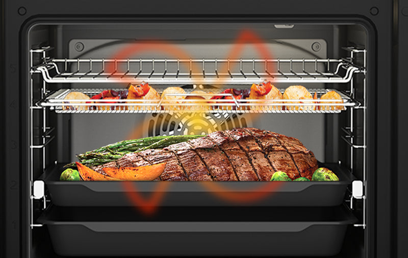 Defy 60cm Built-In Oven with Thermofan+ Black DBO689-9