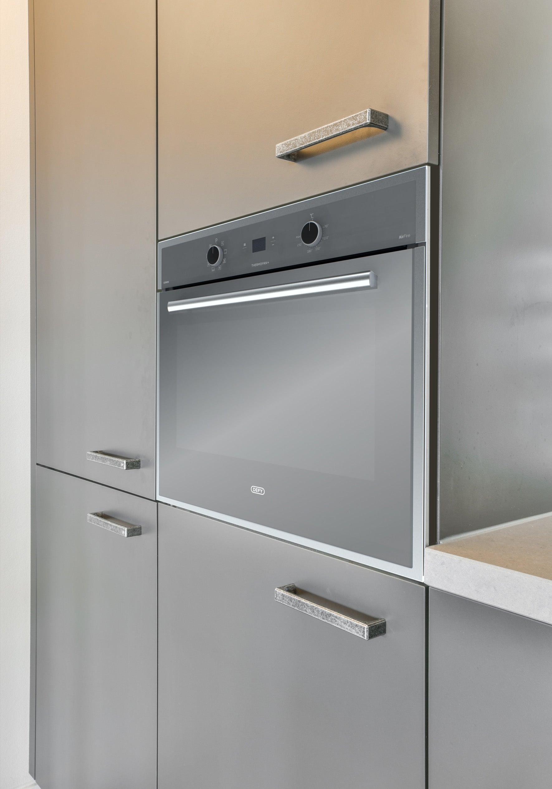 Defy 80L Built In Oven Black Mirror DBO775