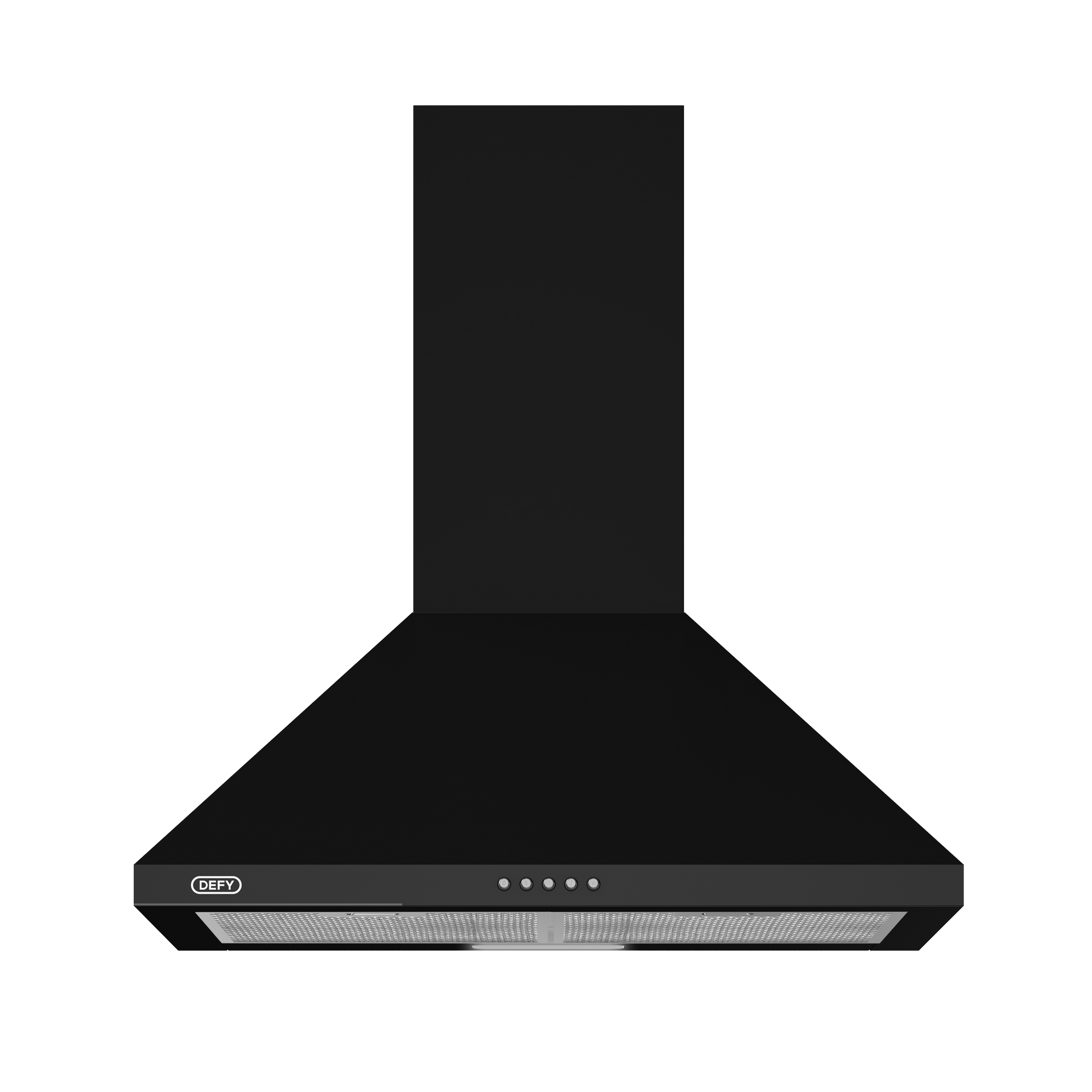 Defy Chimney Cookerhood Black DCH60CB