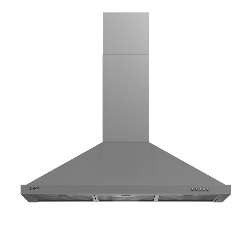 Defy 90cm Chimney Cookerhood Inox DCH90CSS-1