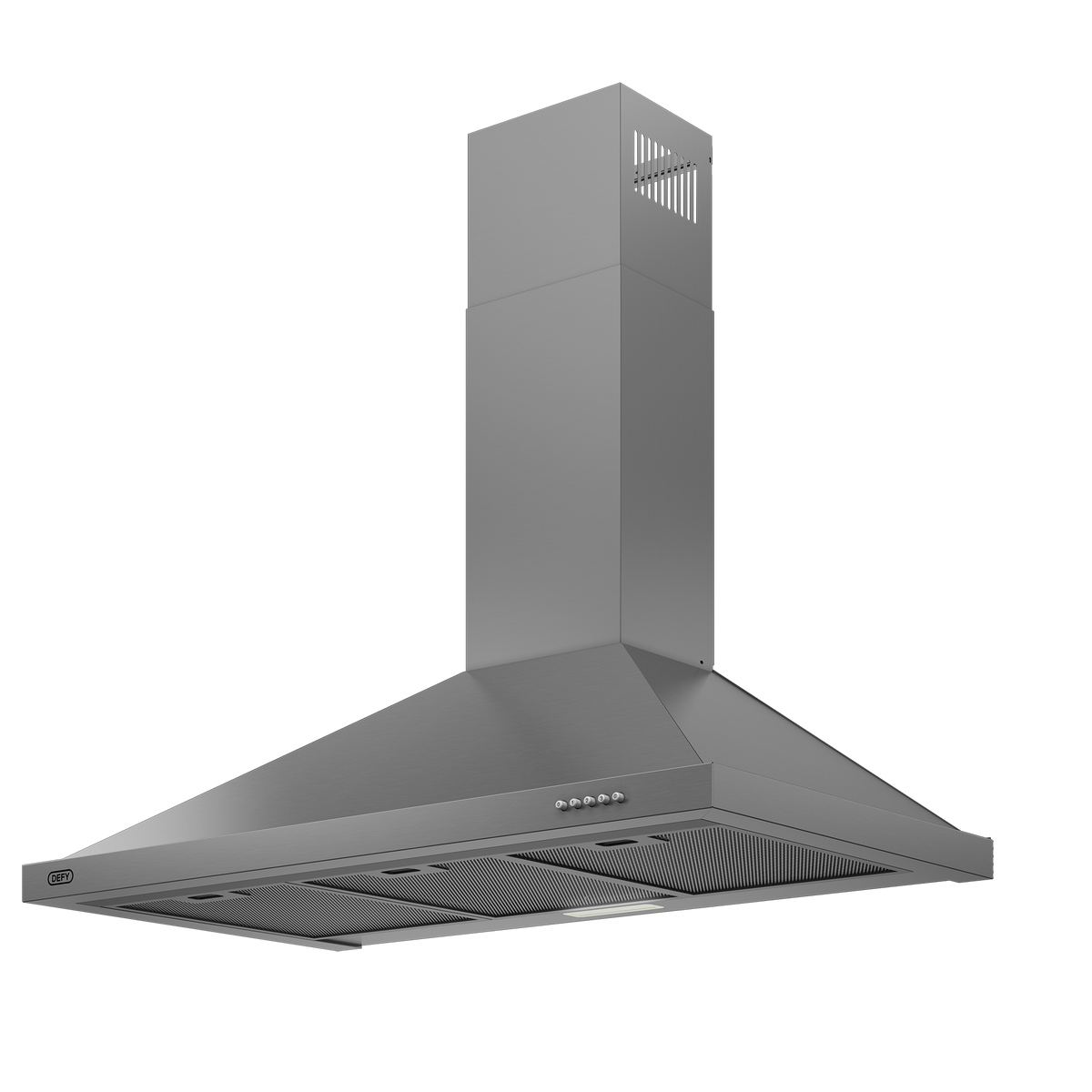 Defy 90cm Chimney Cookerhood Inox DCH90CSS