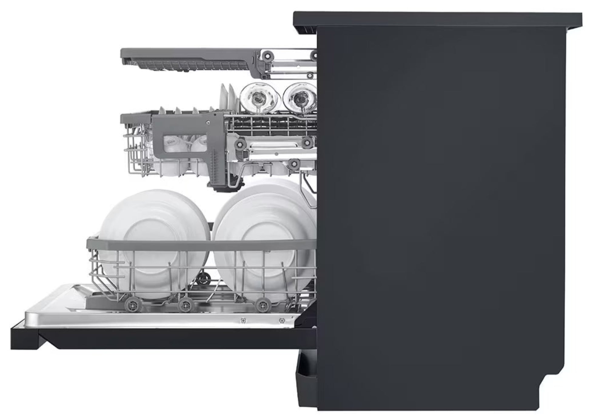 LG 14 Place Setting Dishwasher Black DFB325HM-3