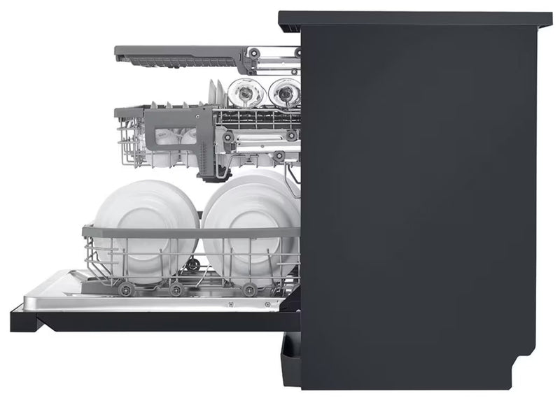 LG 14 Place Setting Dishwasher Black DFB325HM-3