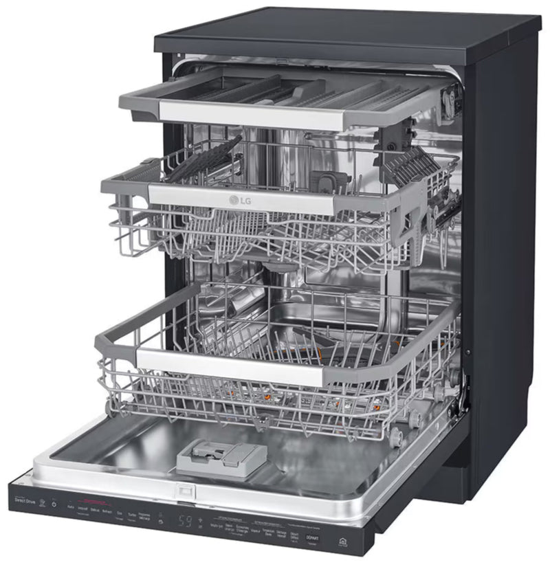 LG 14 Place Setting Dishwasher Black DFB325HM-7