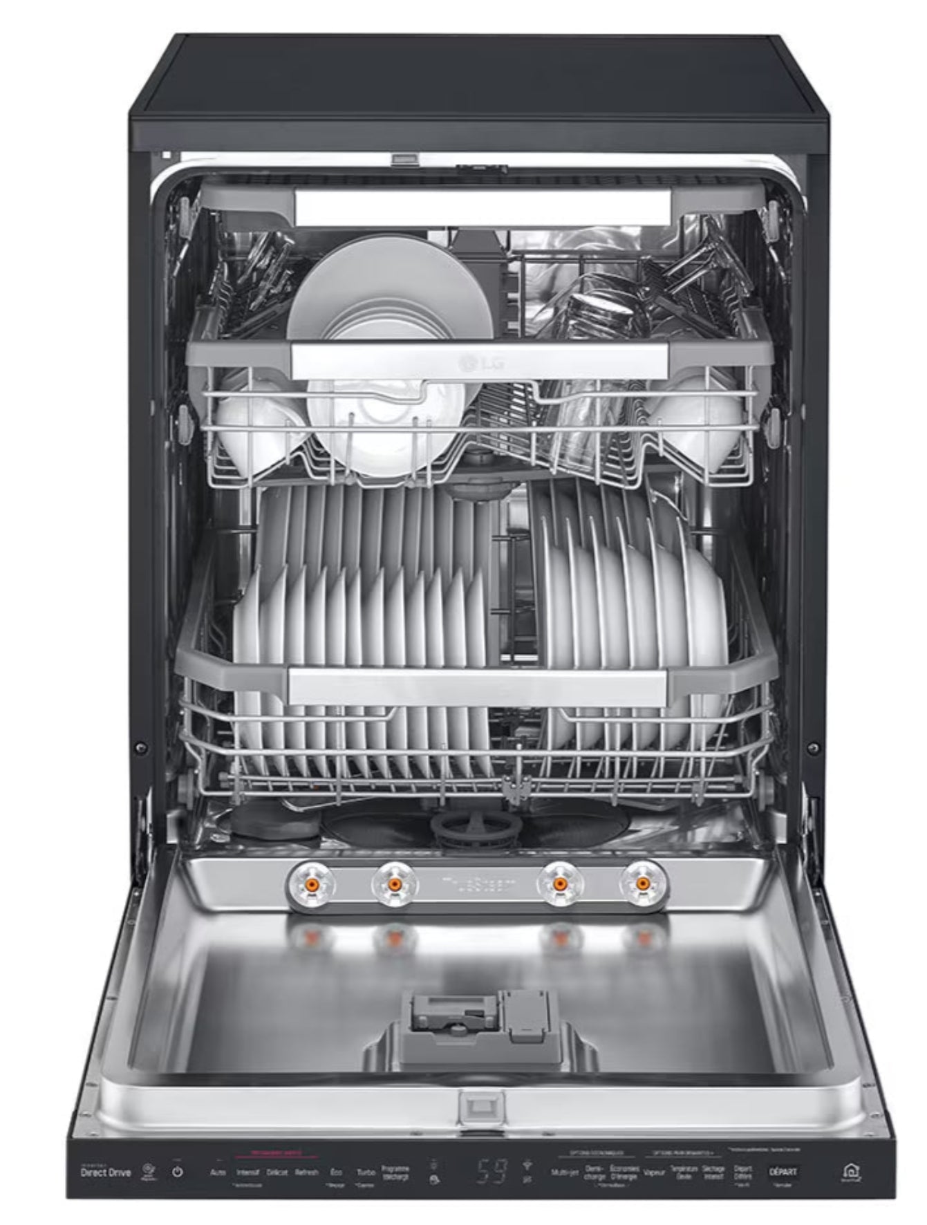 LG 14 Place Setting Dishwasher Black DFB325HM-10