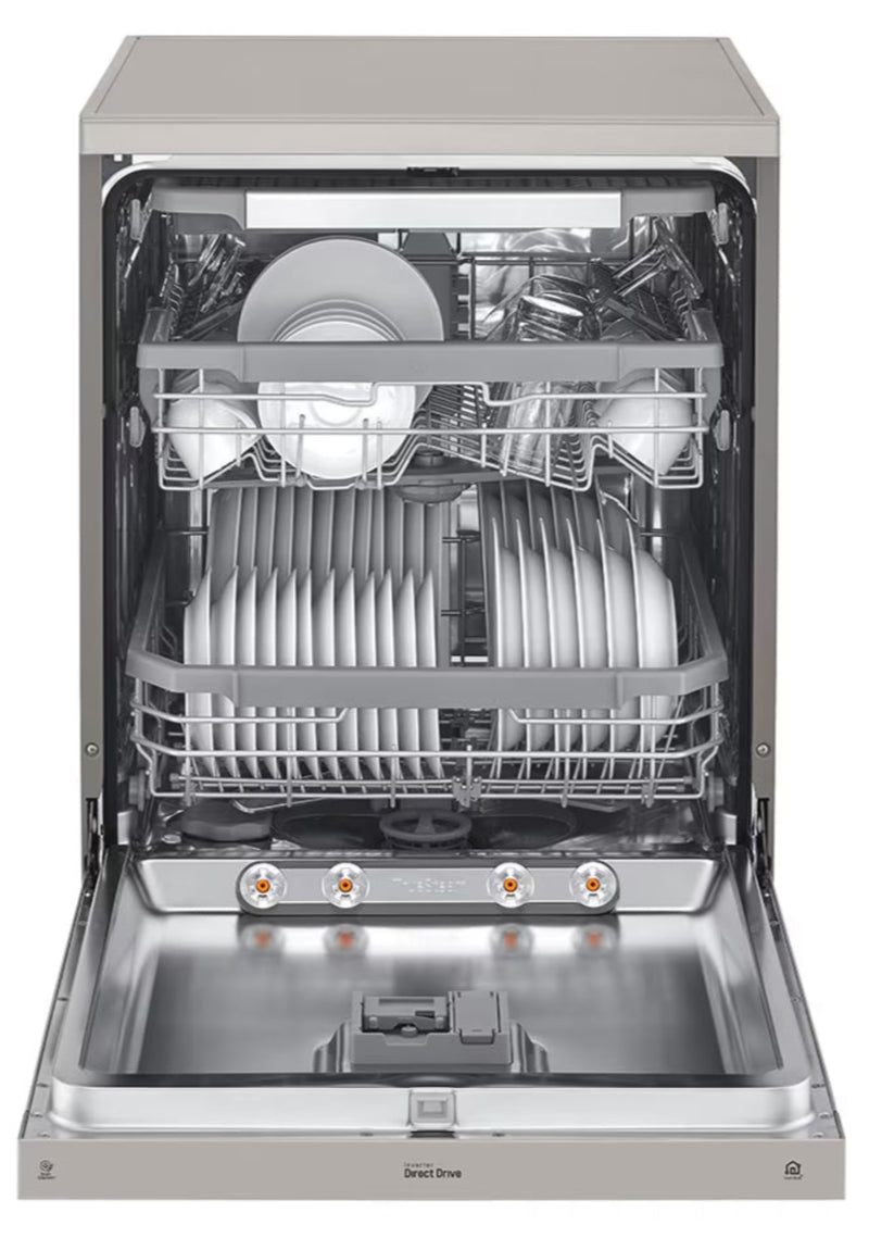 LG 14 Place Setting Dishwasher Silver DFB425FP-3