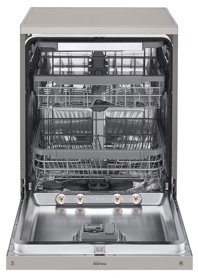 LG 14 Place Setting Dishwasher Silver DFB425FP