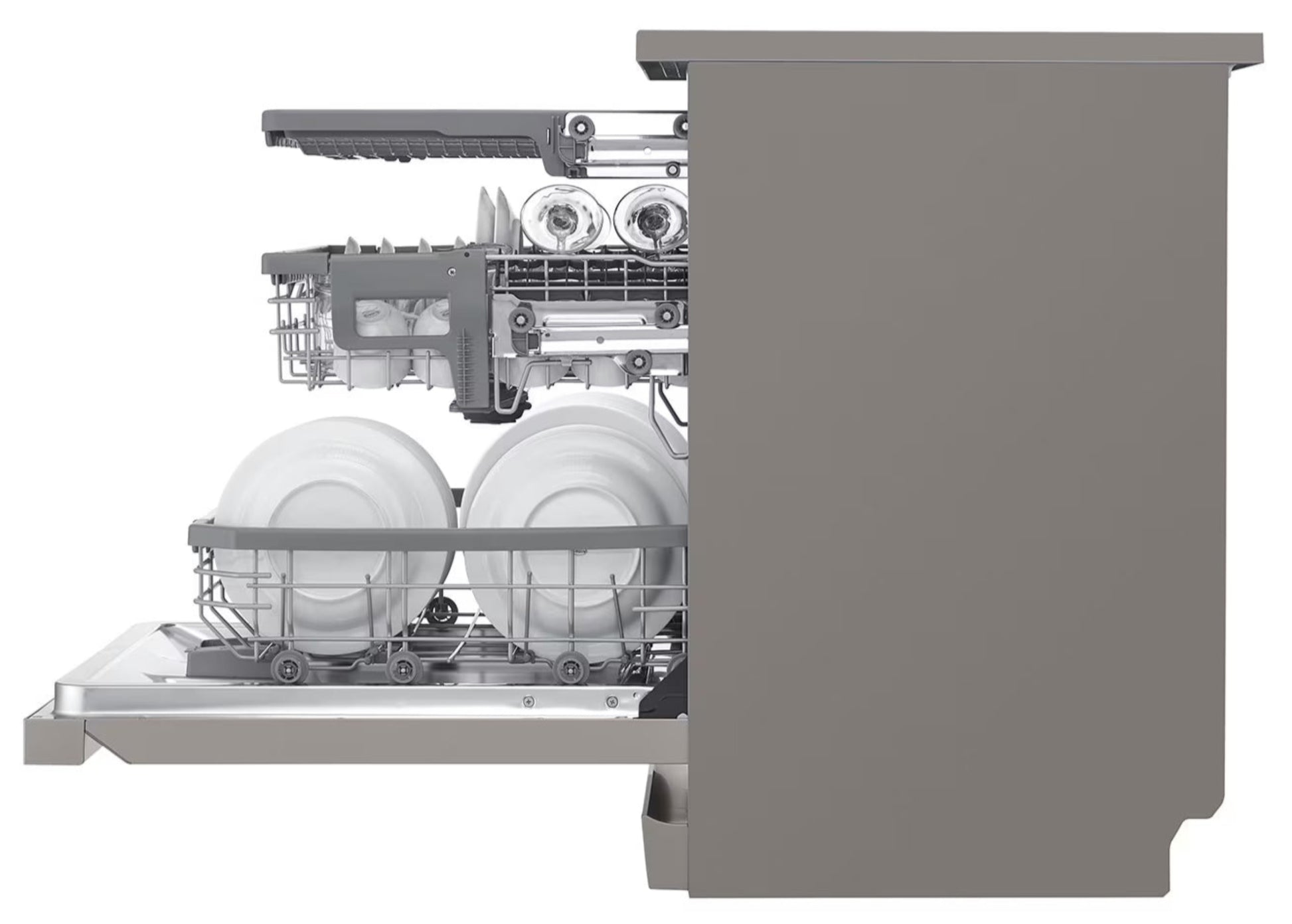 LG 14 Place Setting Dishwasher Silver DFB425FP-5