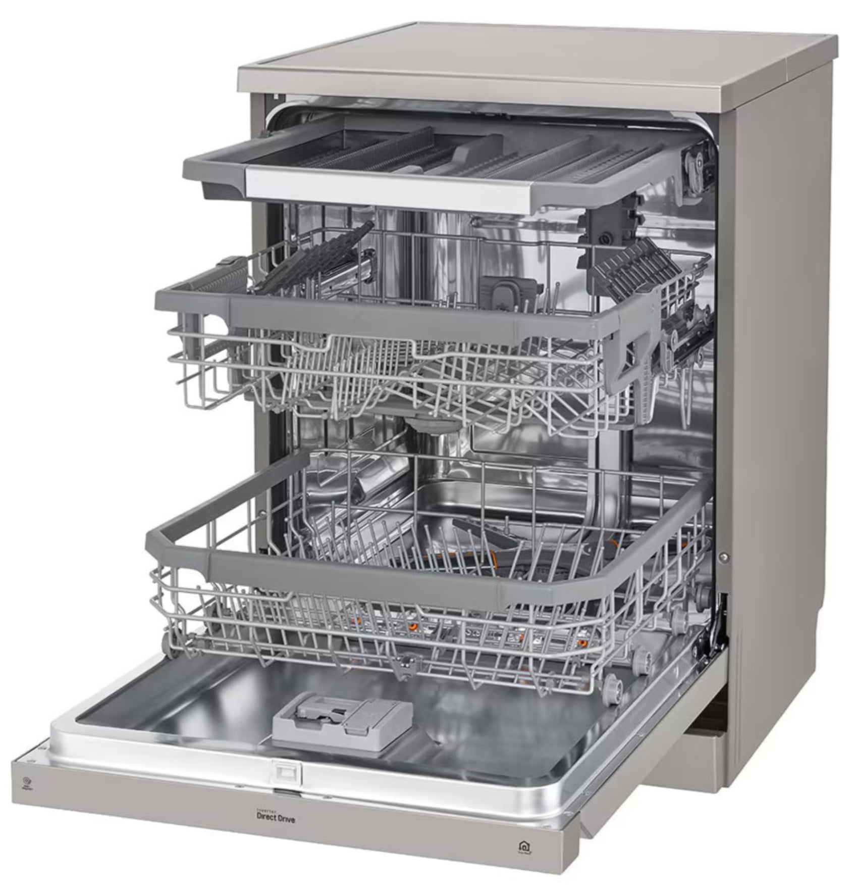 LG 14 Place Setting Dishwasher Silver DFB425FP