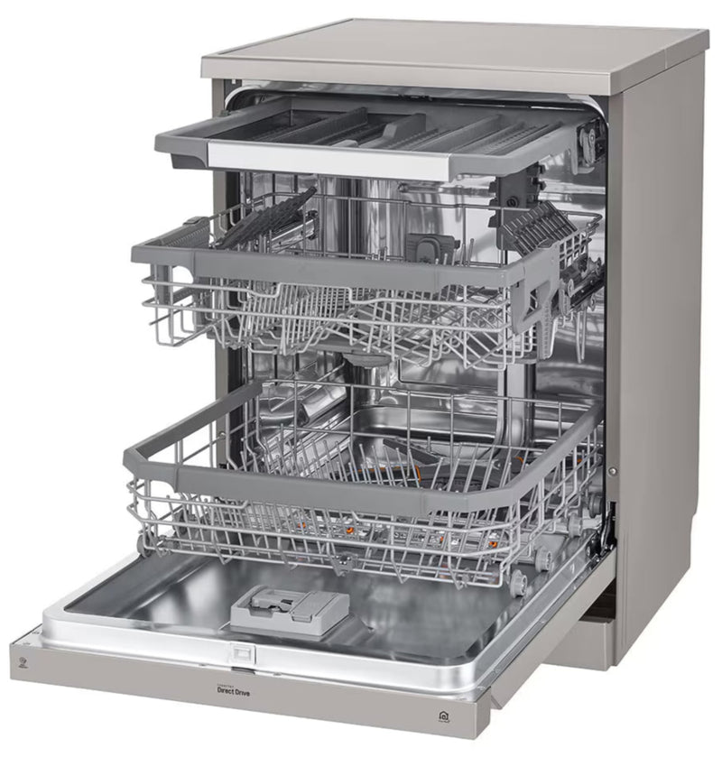 LG 14 Place Setting Dishwasher Silver DFB425FP-7