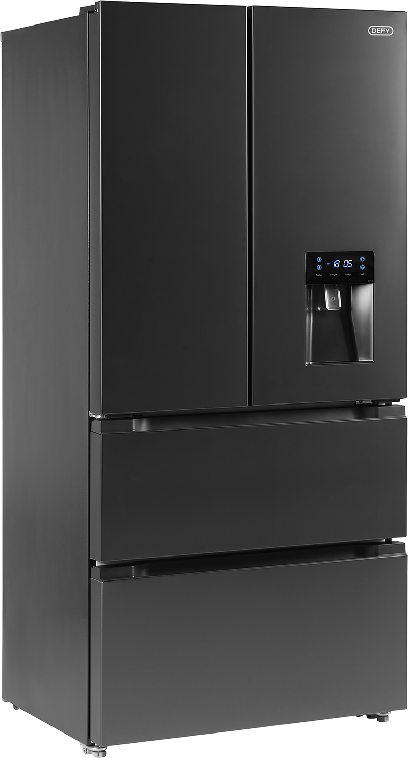 Defy 485L French Door Fridge Black DFF440-2