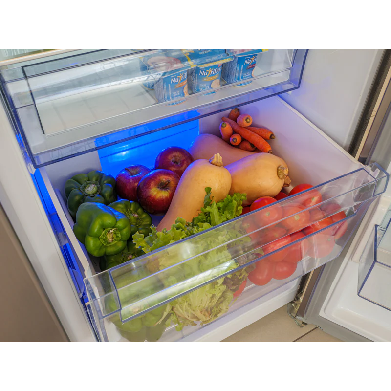 Defy 555L Naturelight Side By Side Fridge Metallic DFF547