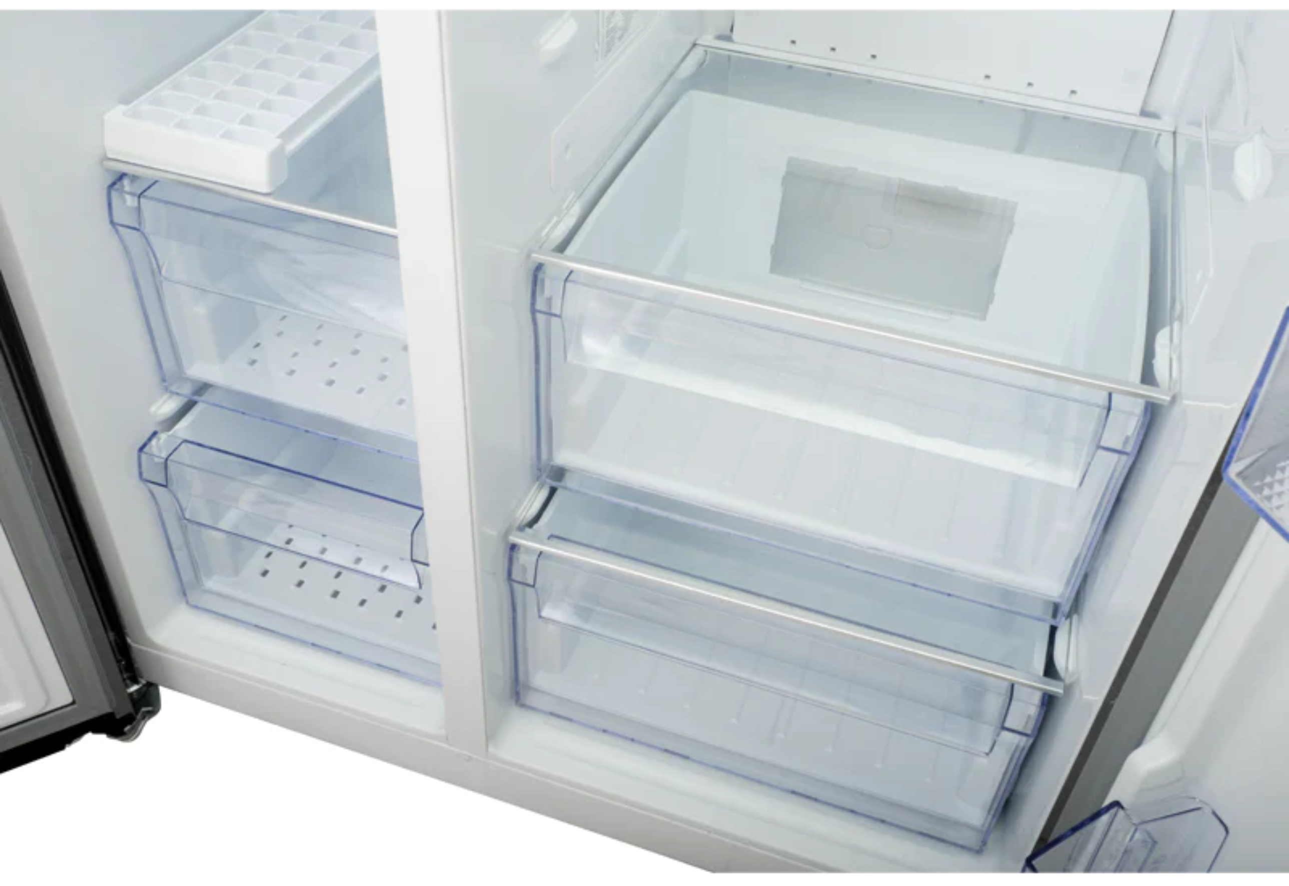 Defy 555L Naturelight Side By Side Fridge Metallic DFF547