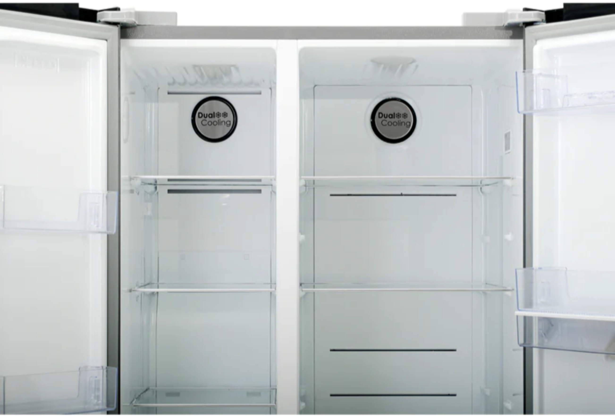 Defy 555L Naturelight Side By Side Fridge Metallic DFF547