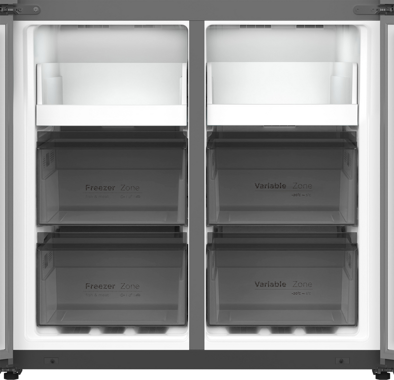 Defy 601L Multi Door Fridge Dark Inox DFF590-3