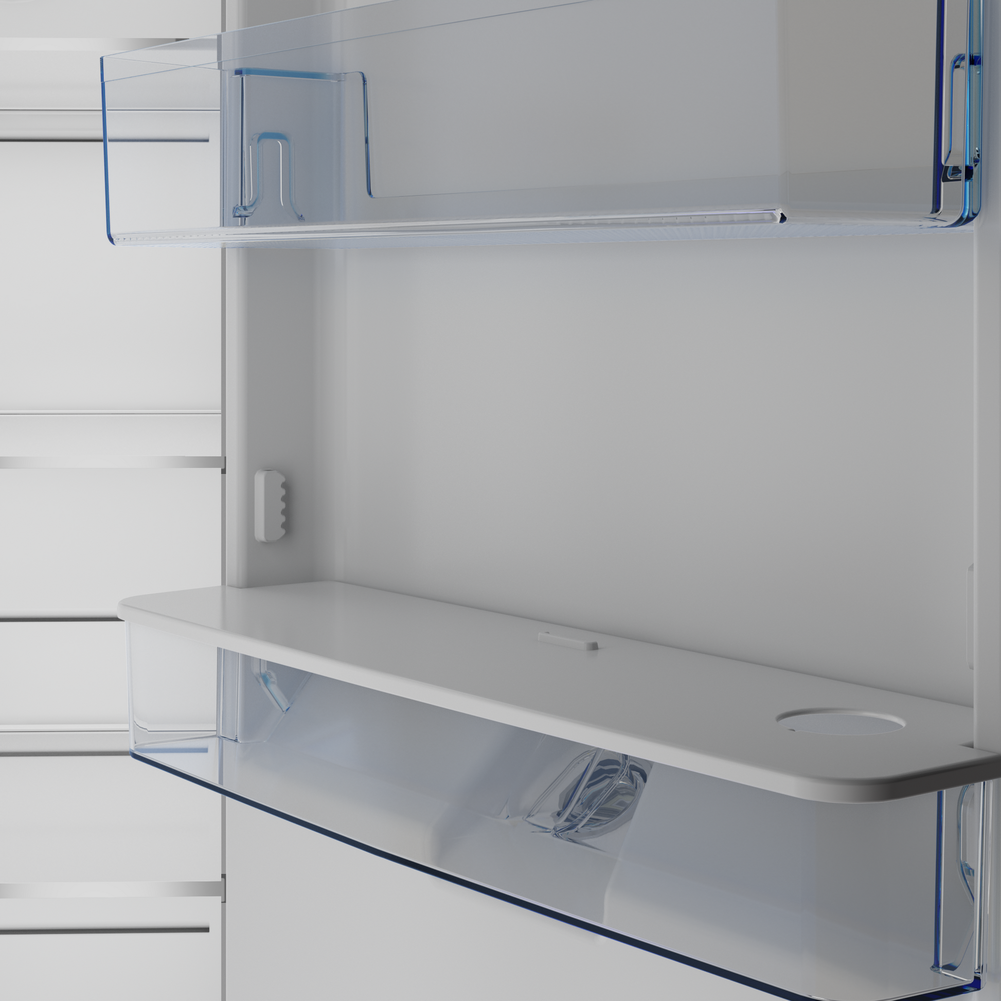 Defy Naturelight 618L Side By Side Door Fridge Dark Inox DFF663-4