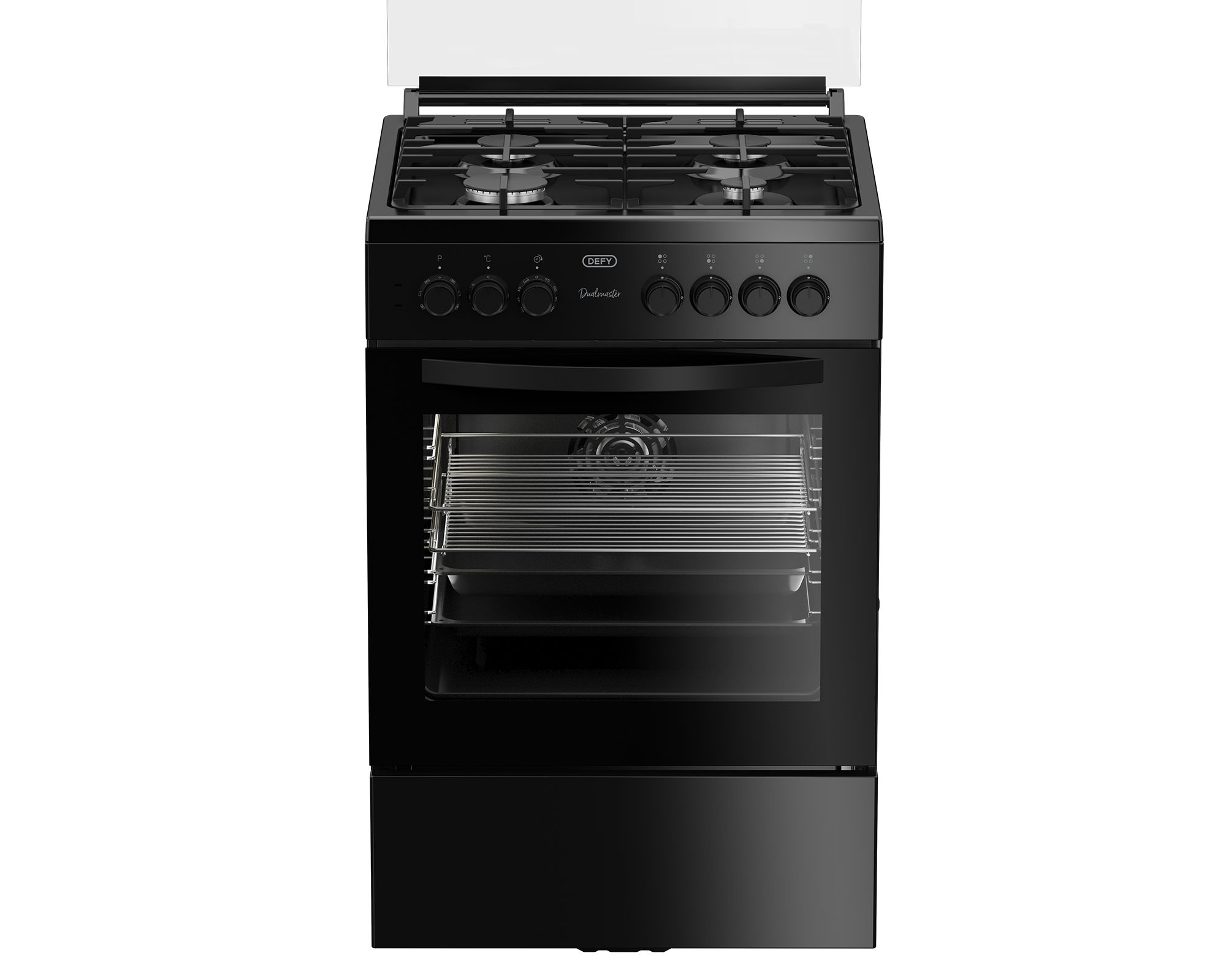 Defy Gas Electric Stove Black DGS606