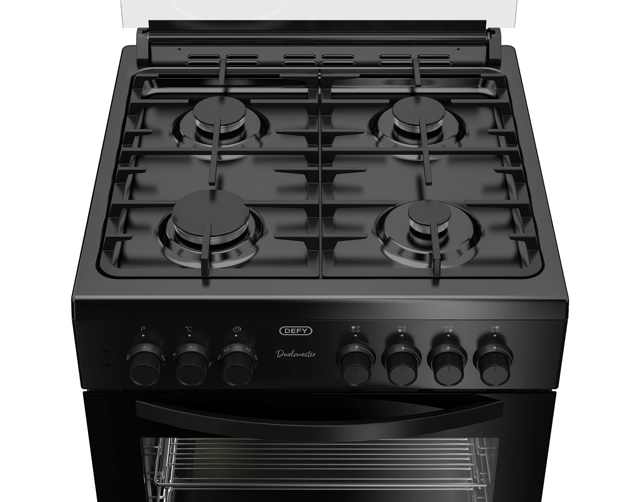 Defy Gas Electric Stove Black DGS606