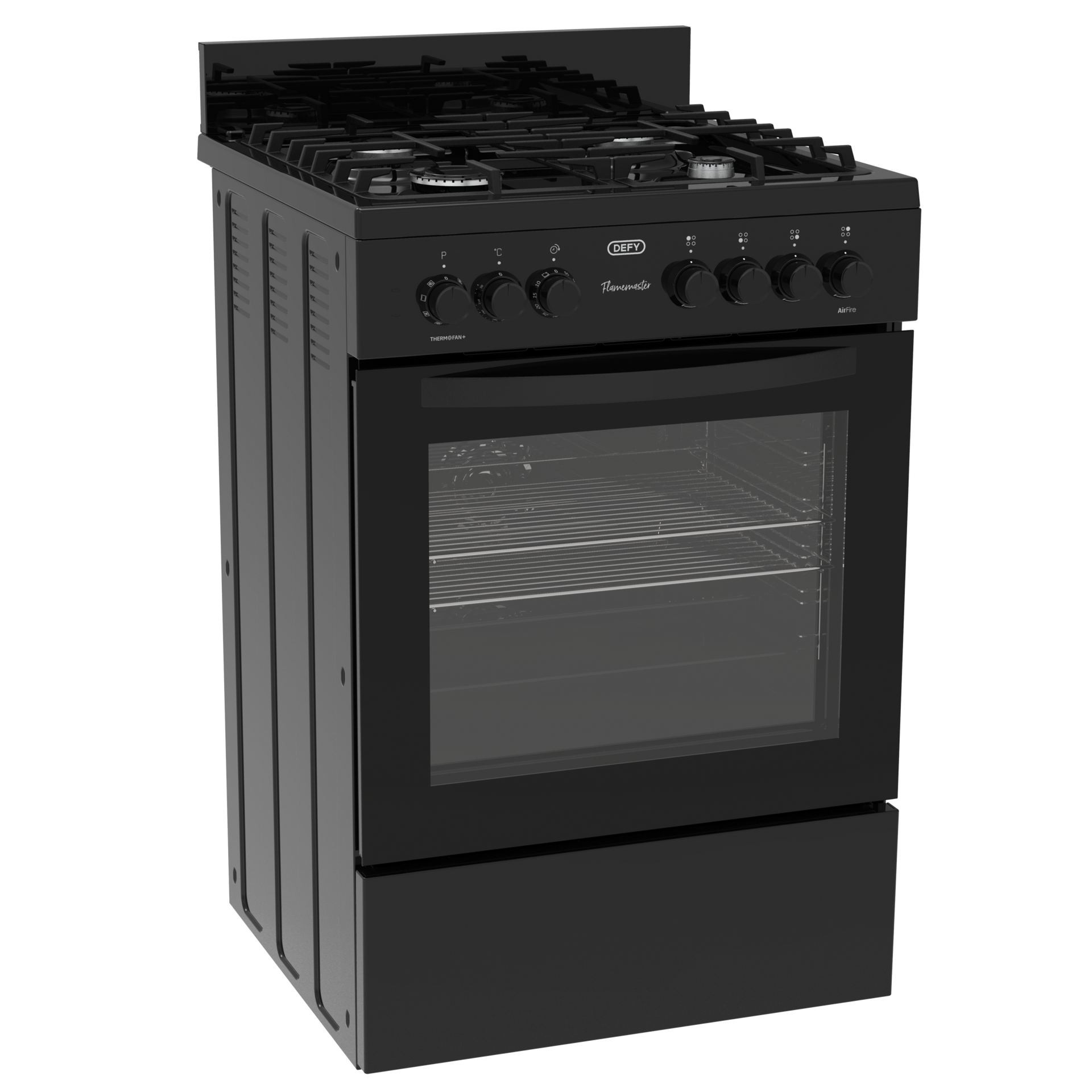 Defy Gas Electric Stove Black DGS606