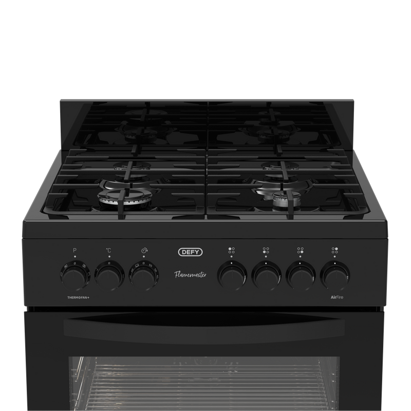 Defy Gas Electric Stove Black DGS606-3