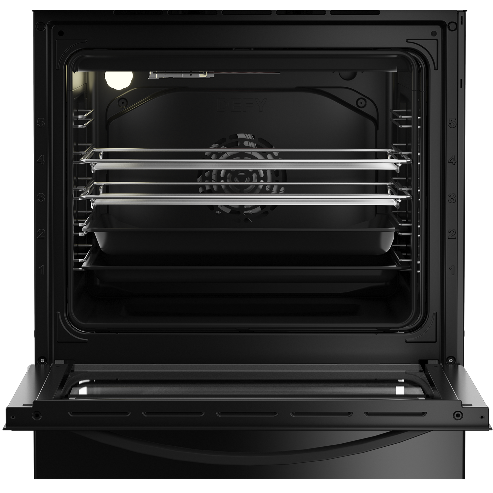 Defy Gas Electric Stove Black DGS606-5