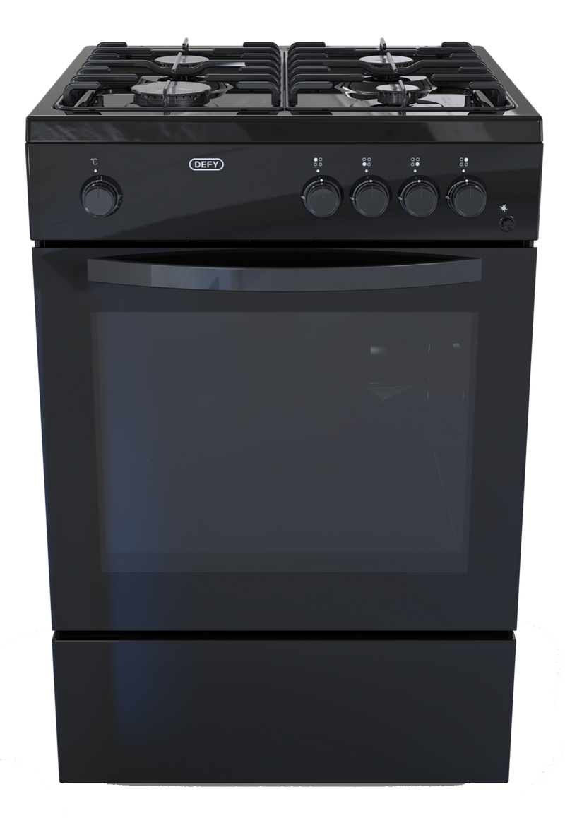 Defy Full Gas Freestanding Stove Black DGS670X-2